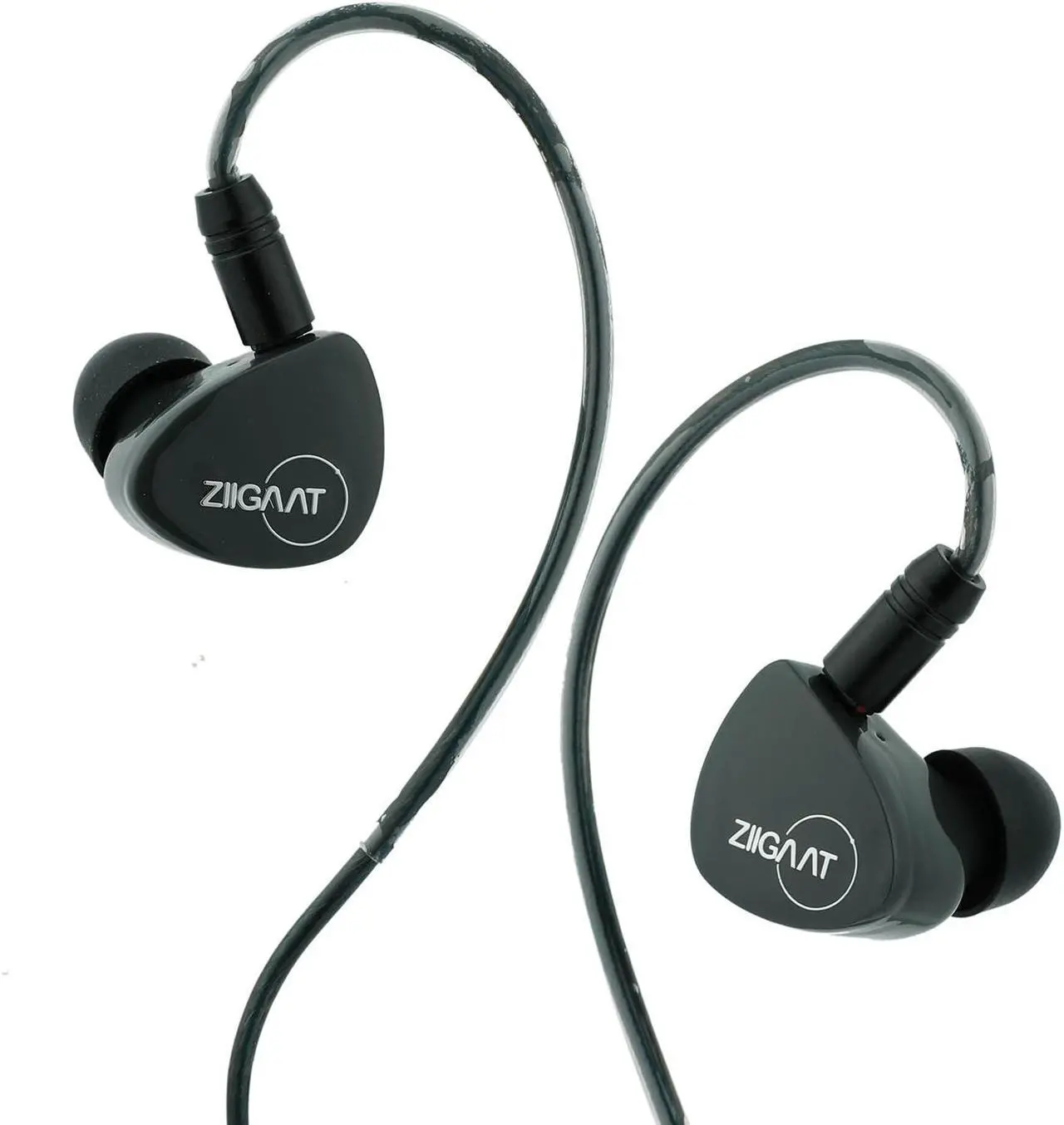 Alt view image 4 of 5 - Linsoul ZiiGaat Cinno 1DD+4BA in Ear Monitor, Hybrid Wired Earbuds, HiFi IEM with Tonal Balance, Ergonomic Fit, Detachable 0.78mm 2Pin IEM Cable (Black)