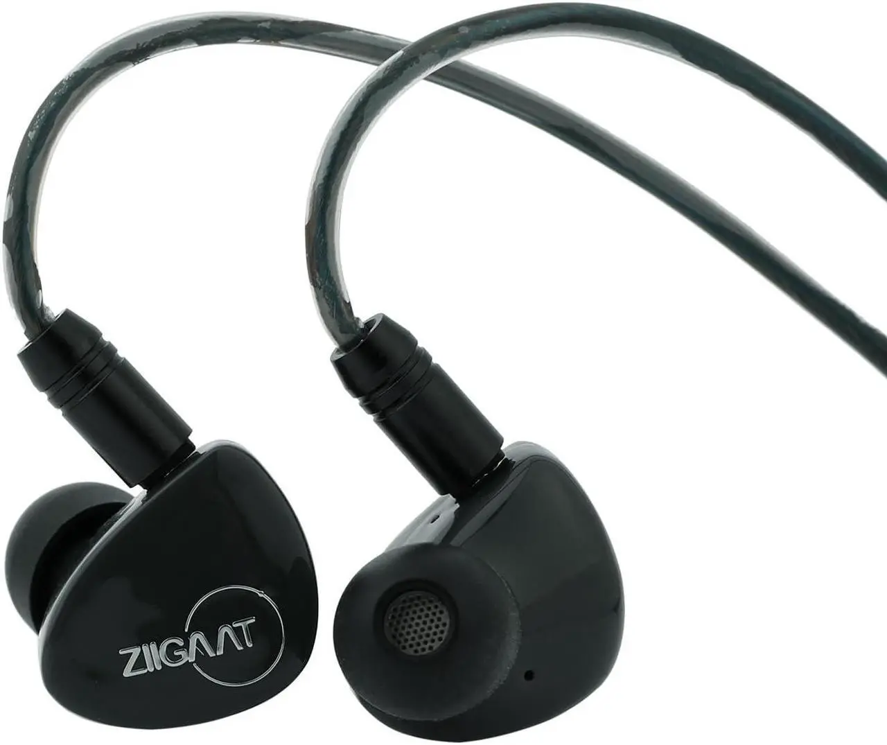 Main image of Linsoul ZiiGaat Cinno 1DD+4BA in Ear Monitor, Hybrid Wired Earbuds, HiFi IEM with Tonal Balance, Ergonomic Fit, Detachable 0.78mm 2Pin IEM Cable (Black)