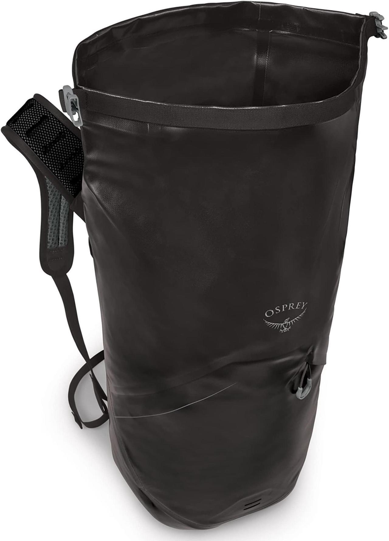 Alt view image 2 of 4 - Osprey Transporter 25L Roll Top Waterproof Laptop Backpack, Black