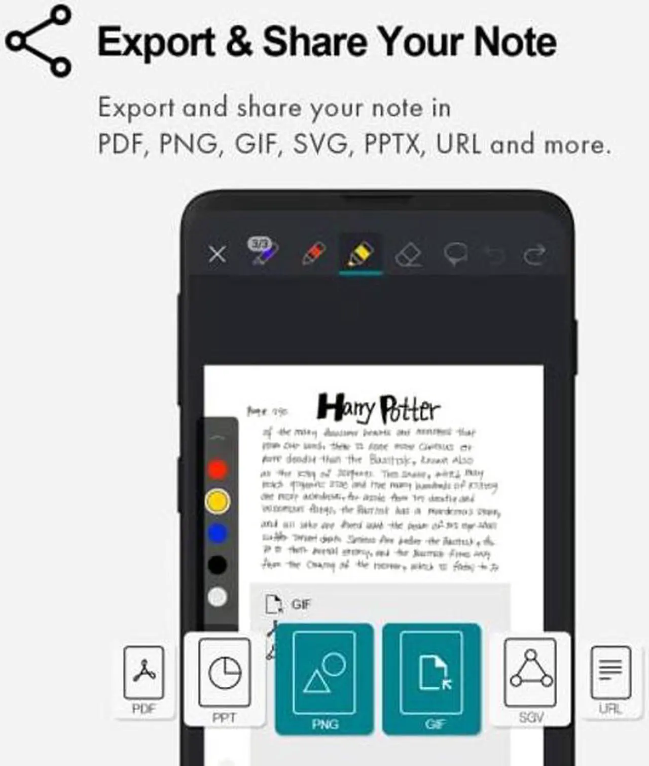 Alt view image 5 of 5 - Neo Smartpen M1+ for Android, iPhone and Laptop | Digitize Handwriting | Bluetooth Real Time Sync, Handwriting to Text Transcription, Export to e-Mail and Document (Black)