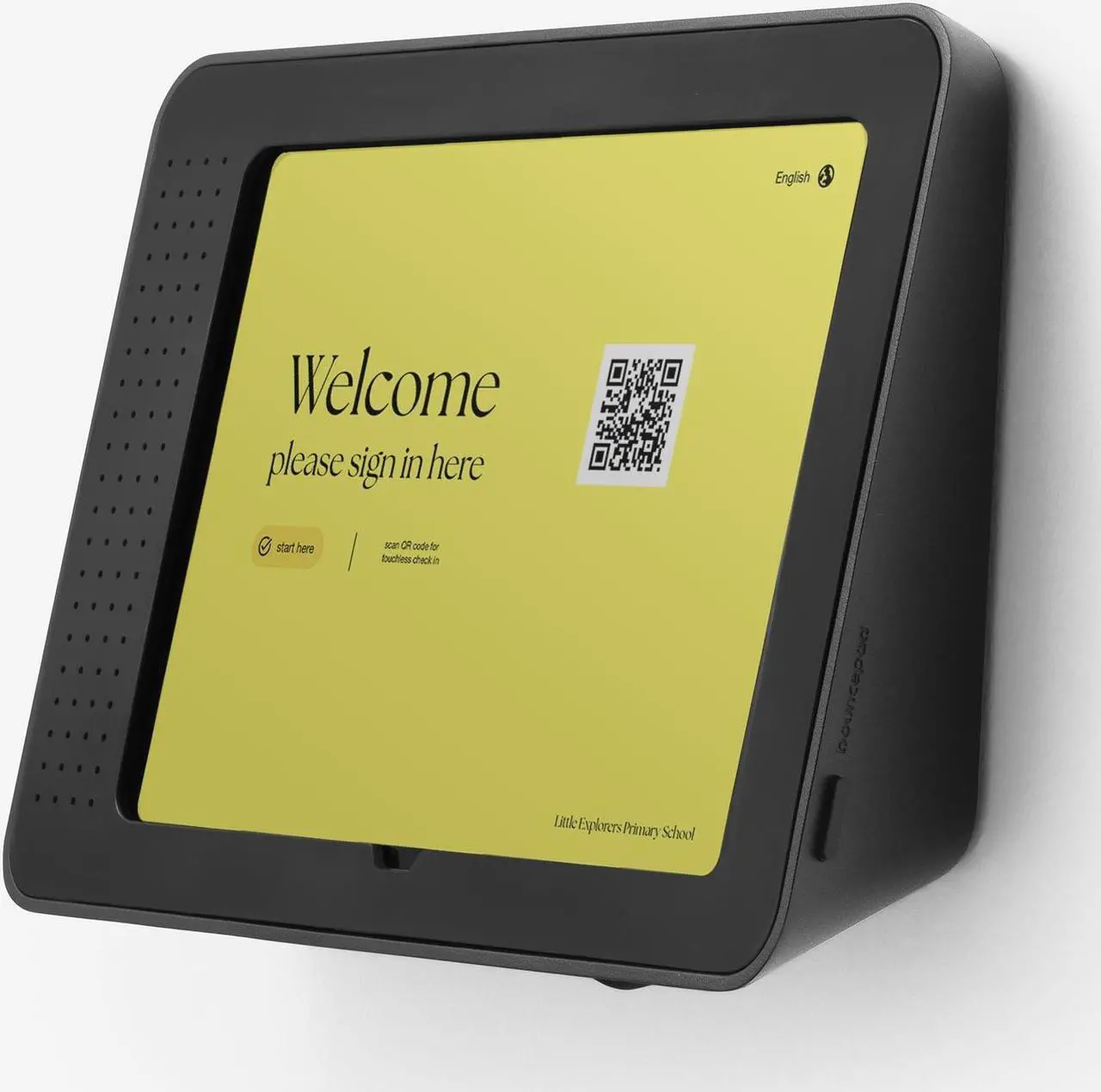 Main image of Bouncepad Link iPad POS Stand | iPad Stand for Business | iPad Kiosk Stand for Meeting Room Management | iPad Table Mount Tablet Kiosk | iPad Register Stand | iPad 7th, 8th & 9th Gen 10.2 | Black