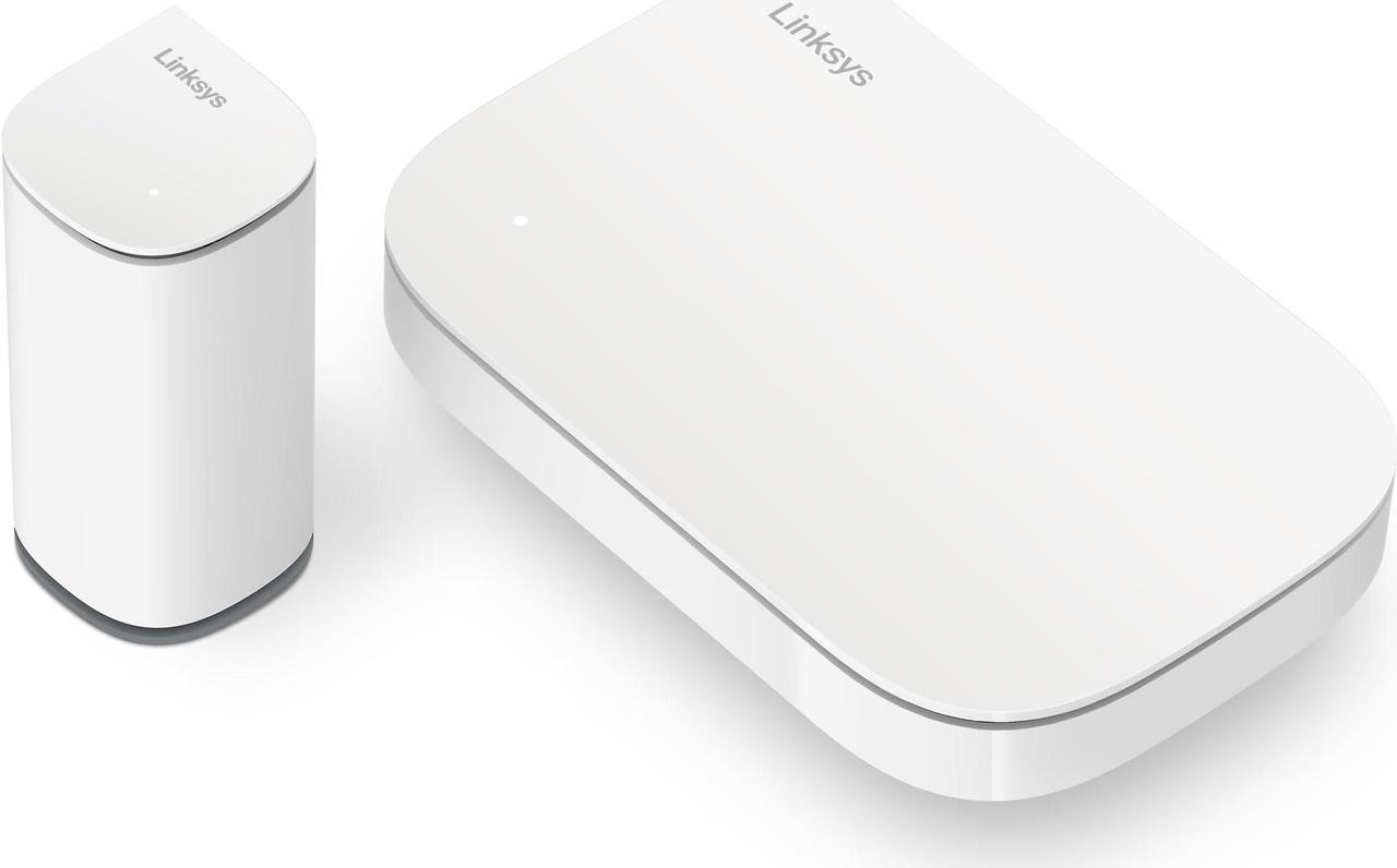 Main image of Linksys Multi-gig Micro Mesh WiFi 6 System | Connect 100+ Devices | Up to 5,000 Sq Ft | Speeds of up to 3.0 Gbps | 2Pk | No App Required | 2024 Release