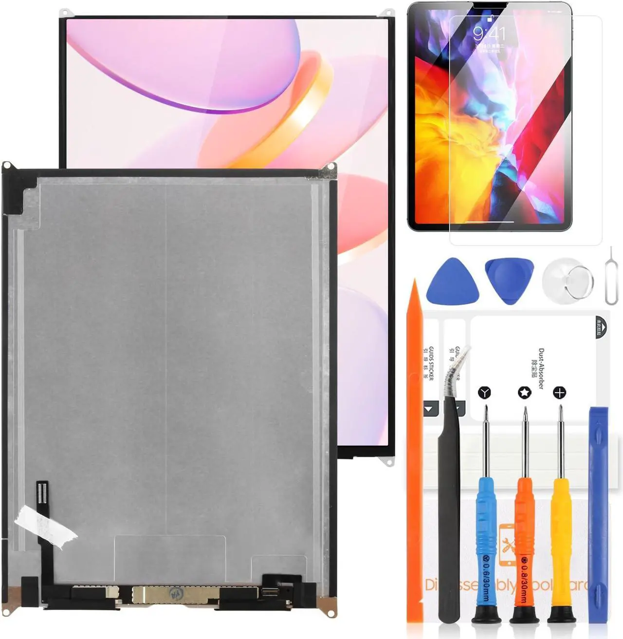 Main image of for iPad 7th Gen Screen Replacement 2020 for iPad 10.2" Screen 8th Gen LCD for iPad 9th LCD Display Repair Kits A2197 A2270 A2603 A2200 2019 2021 (No Touch Digitizer)