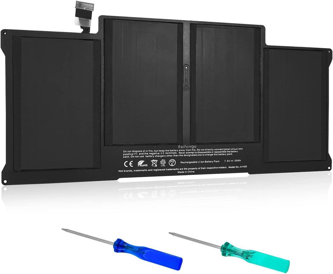 Main image of A1466 A1496 Replacement Laptop Battery Compatible with MacBook Air 13 inch A1466 (Mid 2012, Mid 2013, Early 2014, Early 2015, 2017) A1369 (Late 2010, Mid 2011) A1405 A1377 7.6V 7000mAh