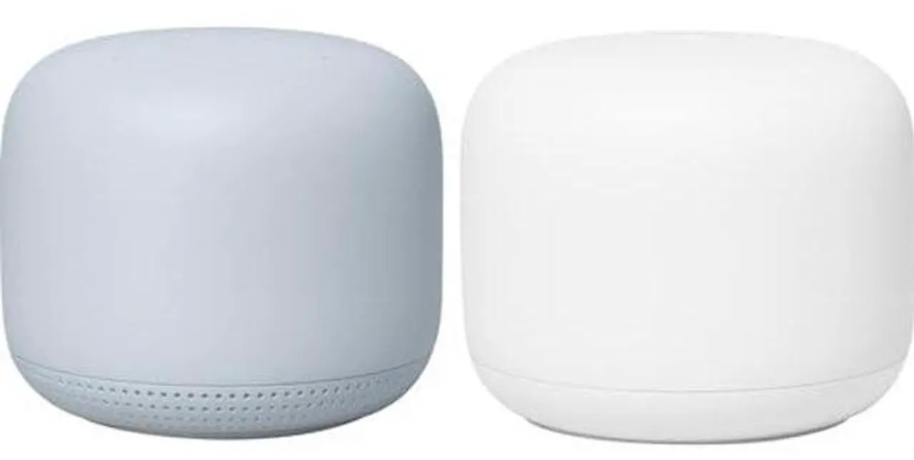 Main image of Google WiFi Mesh Router System for Home, Office - 2 Pack - Whole Home Coverage, Dual-Band, Parental Controls, Simple Setup