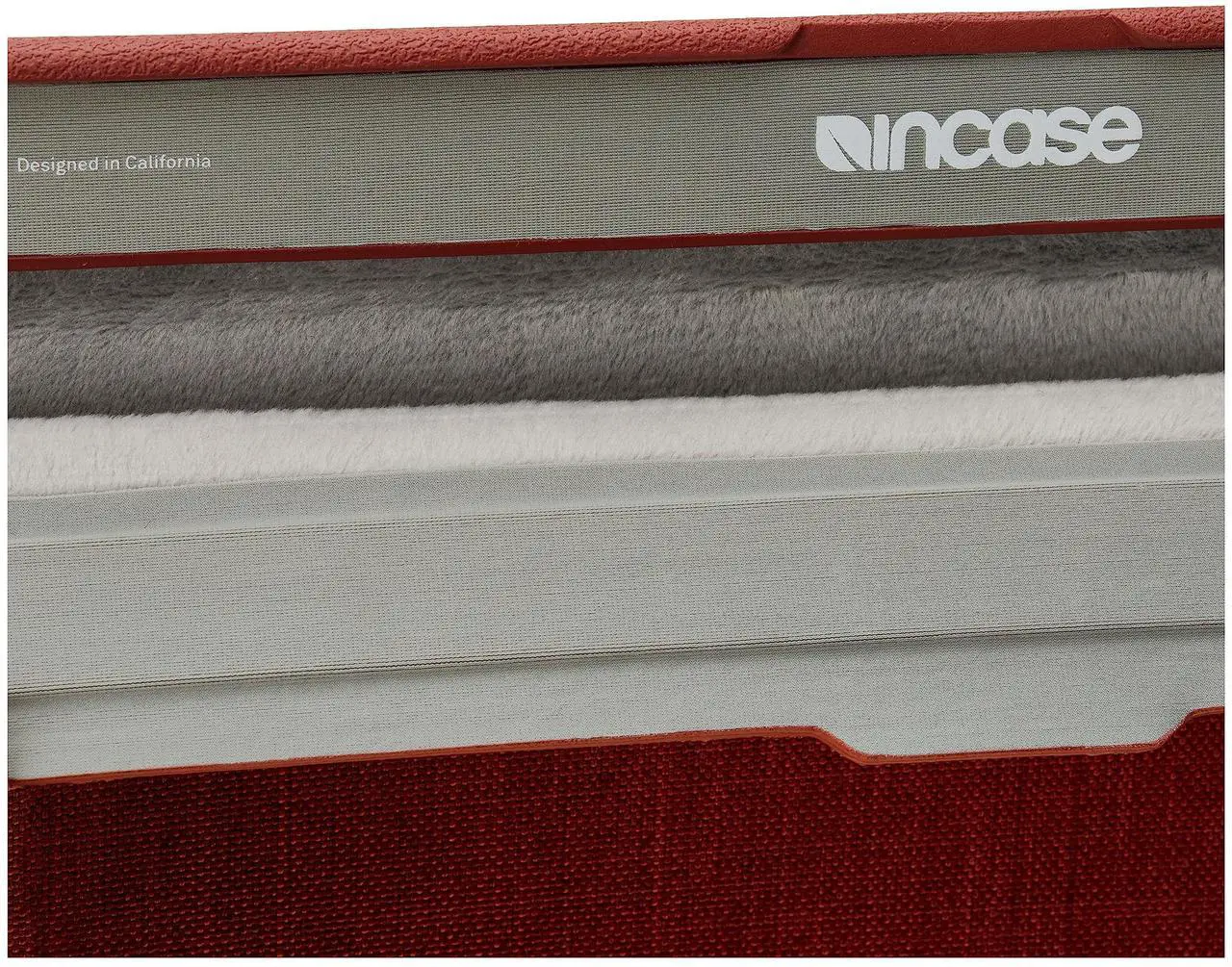 Main image of Incase ICON Sleeve with Woolenex - MacBook Air 13 inch M1, 2020, 2019, 2018 & MacBook Pro 13 inch 2019, 2018, 2017, 2016 Case - Fitted MacBook Case, Laptop Sleeve, Hard Cover, Durable - Red Clay