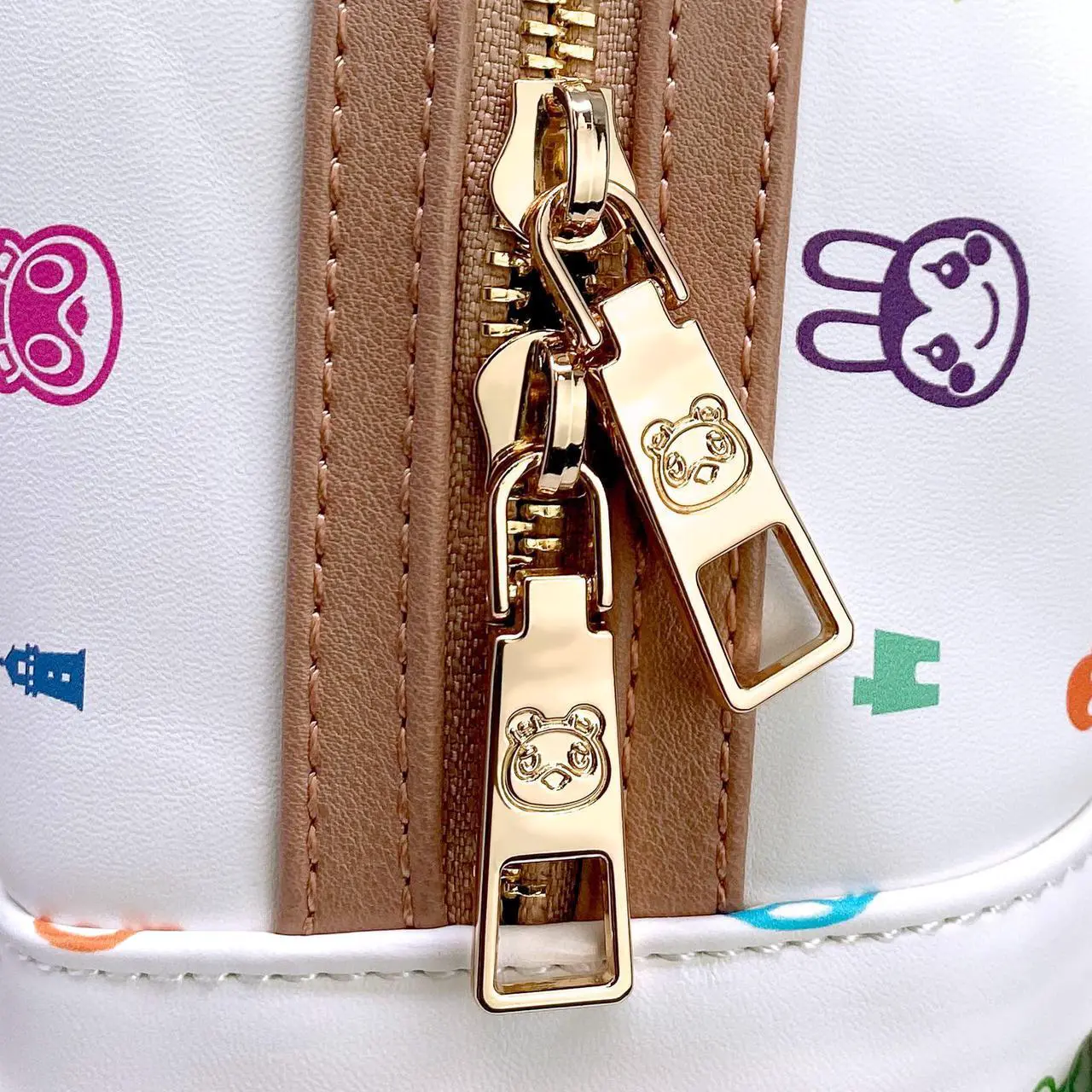 Alt view image 4 of 5 - Controller Gear Animal Crossing New Horizons Able Sister Floral Mini-Backpack
