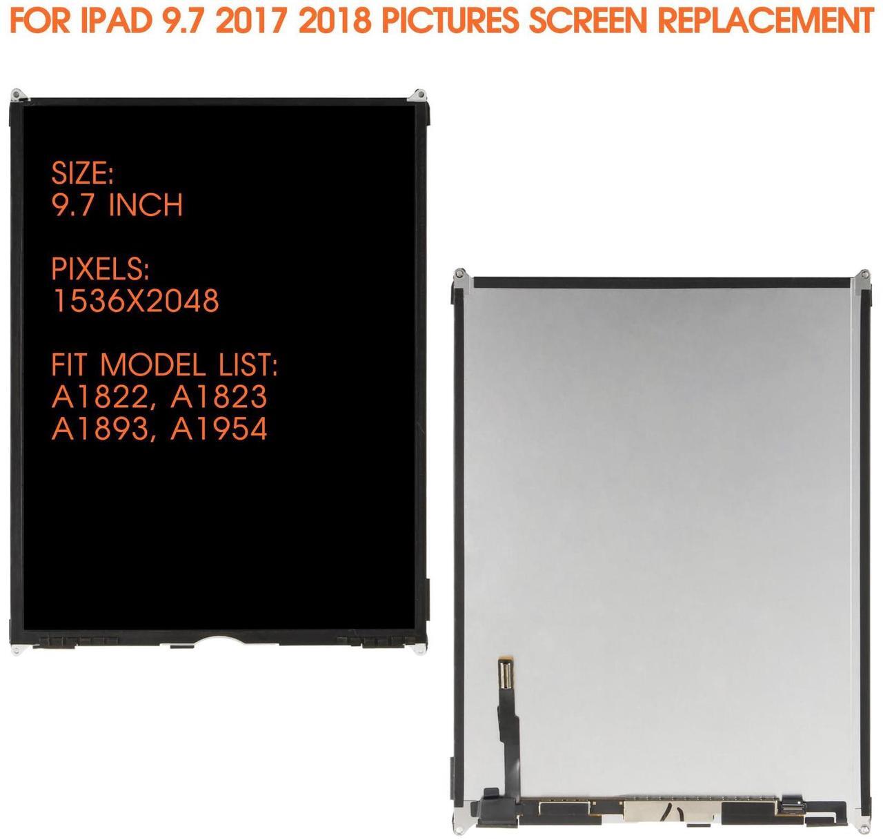 Alt view image 2 of 5 - for iPad 5th Generation Screen Replacement for Apple iPad 9.7 (2017) LCD for iPad 6th(6th Gen) 2018 LCD A1893 A1823 A1954 A1822 LCD Display for iPad Air 1st A1474 A1475 A1476 LCD Repair Kit