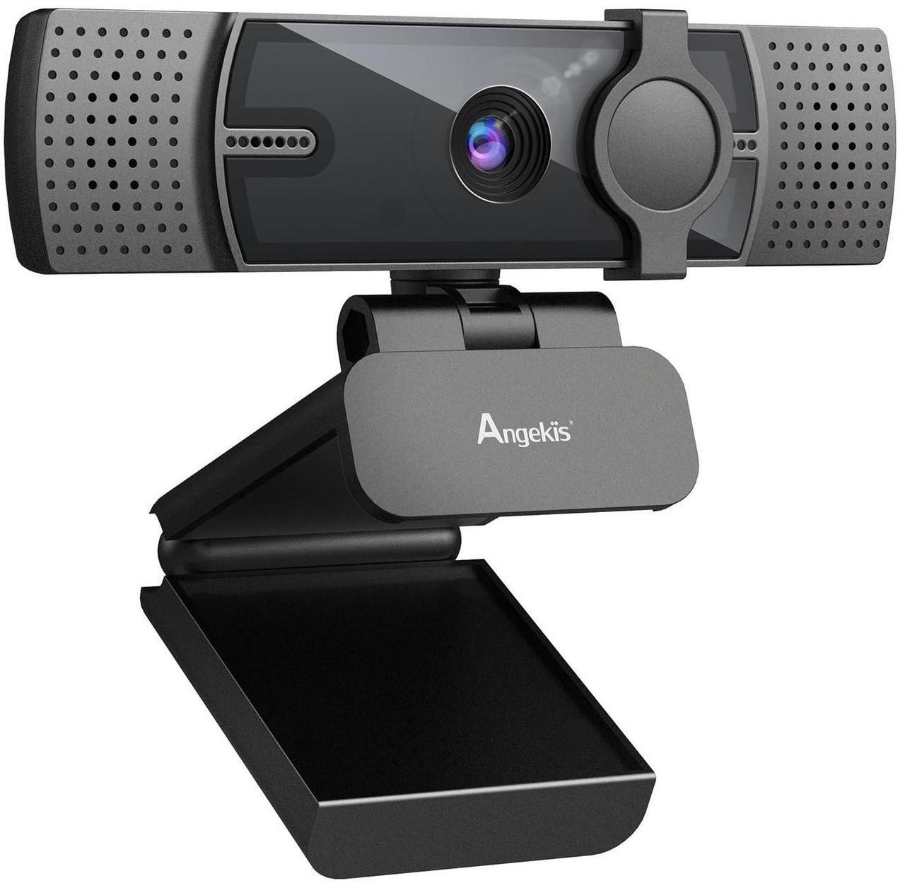 Main image of Angekis Ultral HD 4K Webcam with Microphone Plug and Play for PC, Laptop, MacBook Pro, Windows XP/Vista/7/8/8.1/10