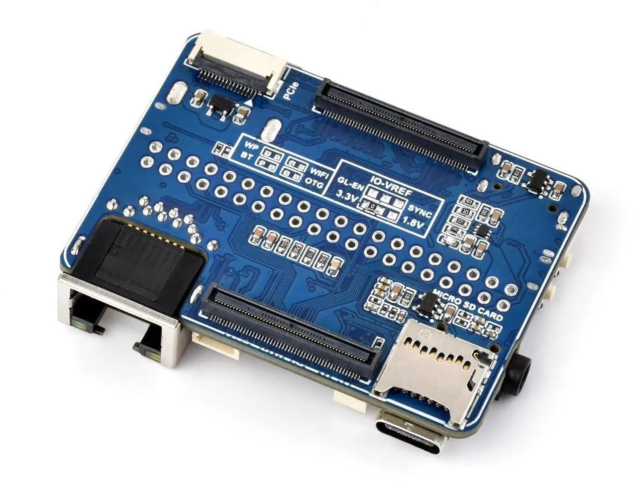 Alt view image 2 of 5 - Nano Base Board (B) for Raspberry Pi Compute Module 5 Lite/eMMC,CM5 Mini Expansion Board,Integrate Multiple Peripheral Interfaces