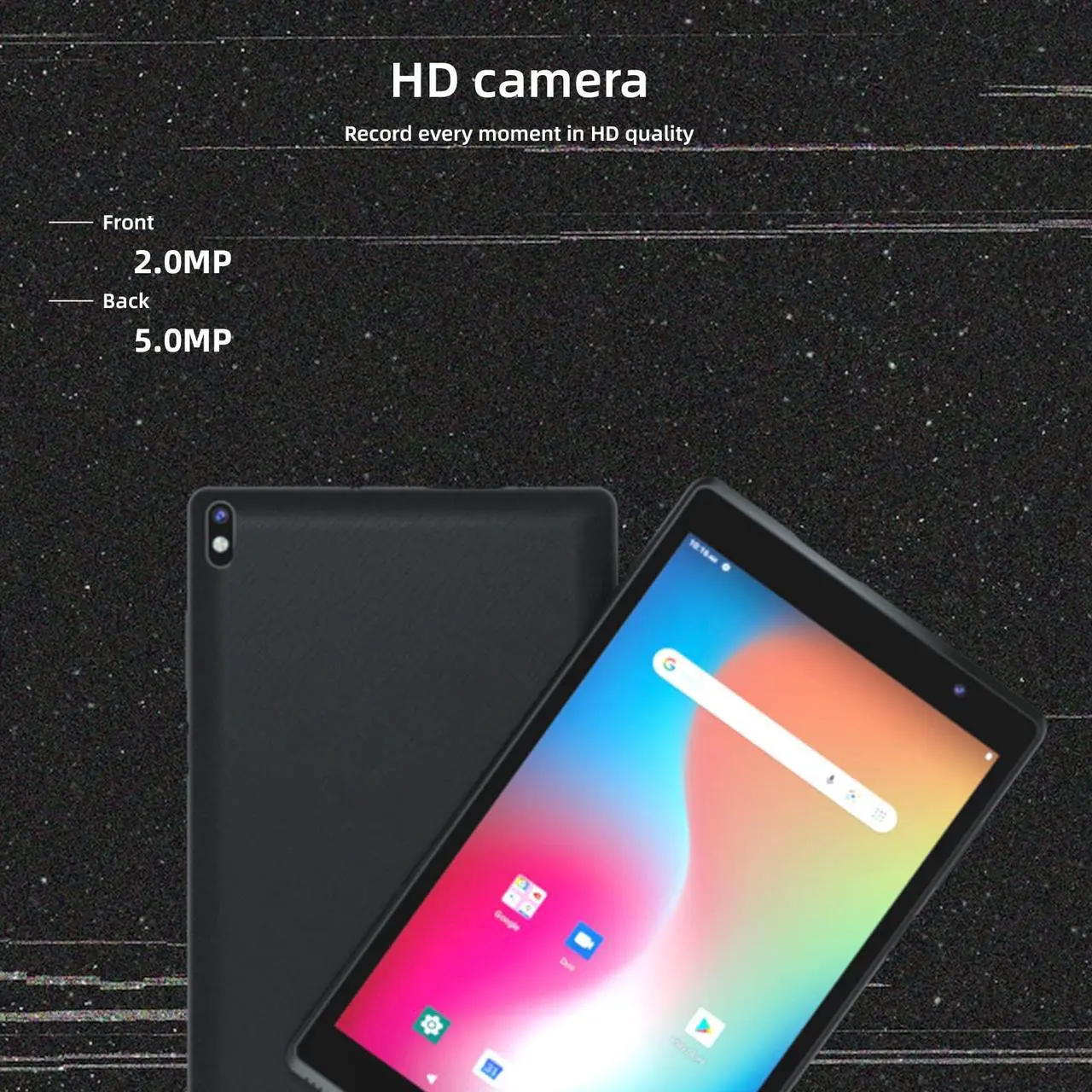 Alt view image 3 of 5 - ATOZEE Android Tablet 8 inch, Android Tableta 32GB Storage Support 512GB SD Expansion Tablets PC, 1280x800 IPS HD Touchscreen Dual Camera Tablets, Support WiFi, Bluetooth, 4300 mAh Battery Tab.