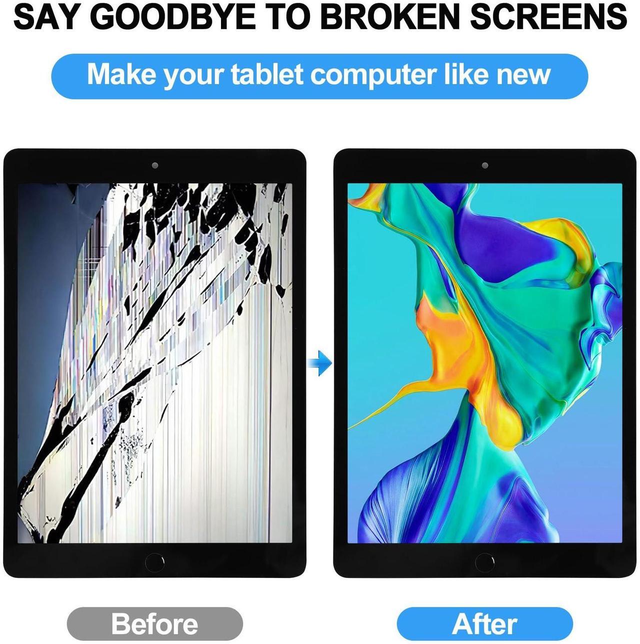 Alt view image 5 of 5 - Without Touch Glass for iPad 7th 8th 9th Generation Screen Replacement Gen 10.2" LCD Screen Replacement Display Digitizer (A2197 A2198 A2200 A2270 A2428 A2429 A2430 A2602 A2603 A2604 A2605) Grey