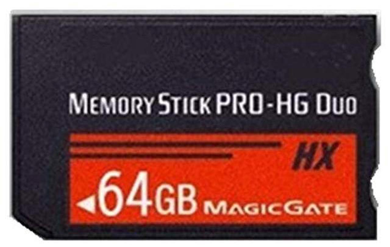 Alt view image 5 of 5 - Original 64GB Memory Stick PRO-HG Duo HX64gb MagicGate for PSP Accessories Memory Card