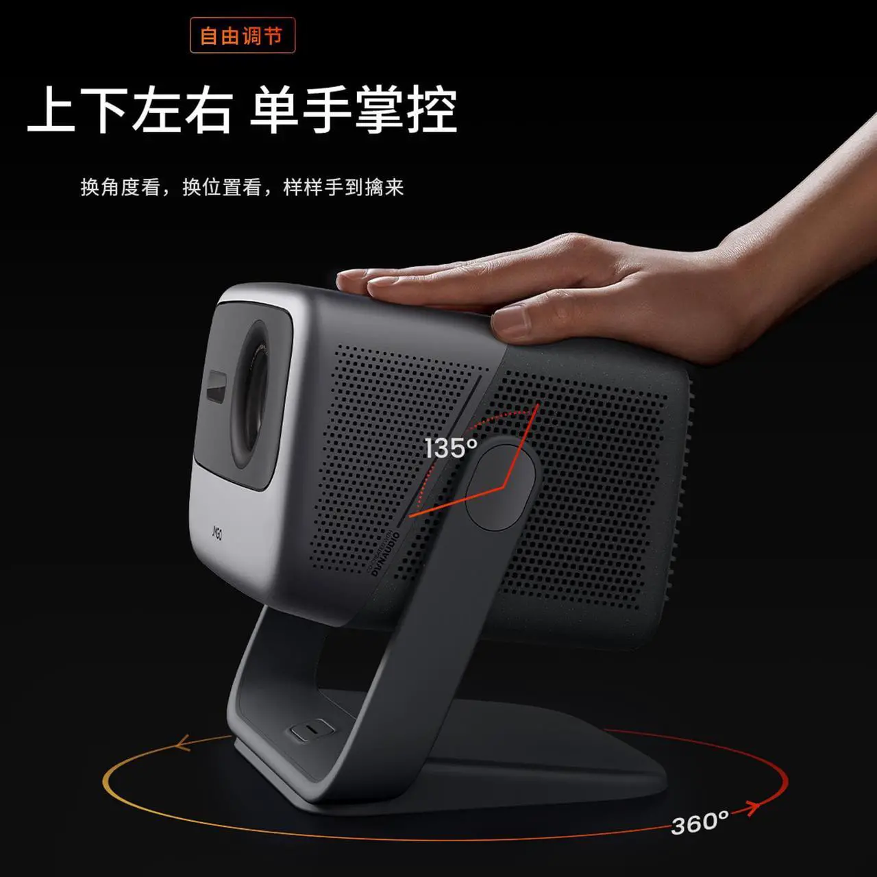 Alt view image 5 of 7 - JmGO N1S-Ultra 4K Projector | Native 4K UHD | MALC Triple Color Laser 3000 CVIA Lumen | MT9679 4GB 64GB | DYNAUDIO Stereo | CHINESE Version English Support, Pair with KD3 Google TV Stick Dongle