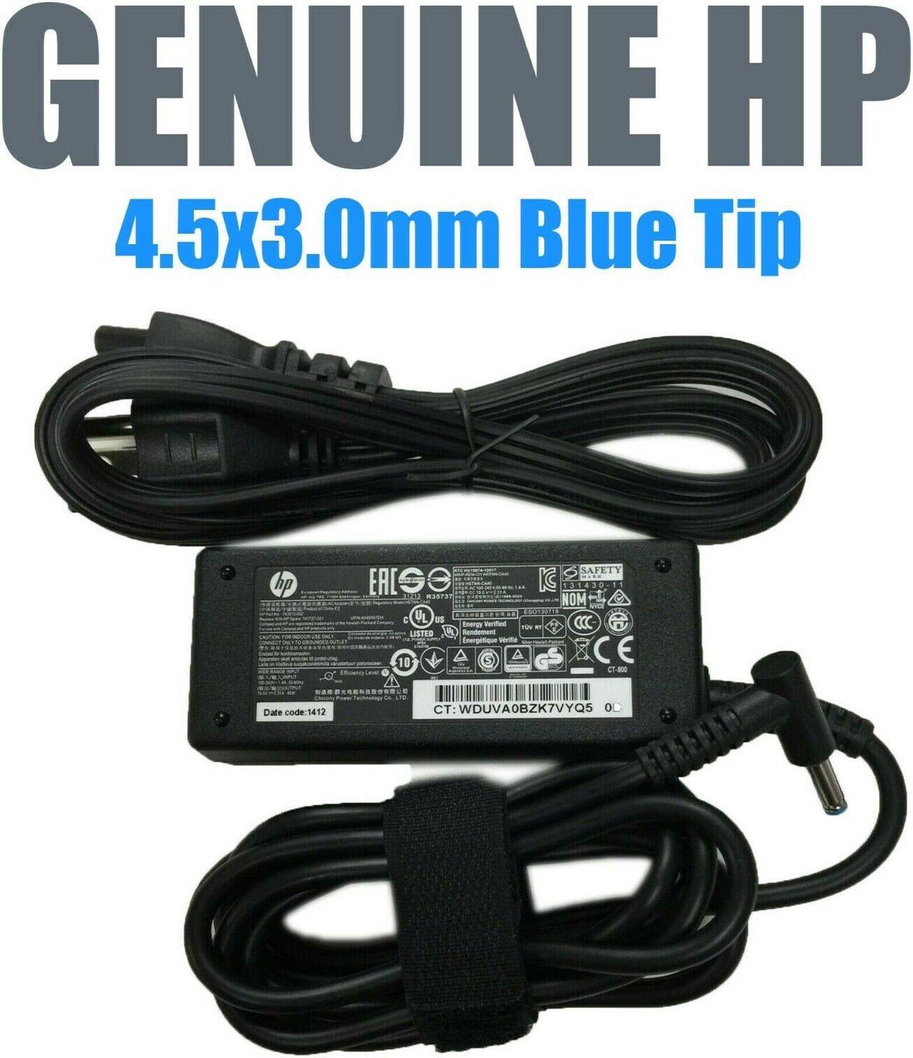 Main image of Genuine HP AC Adapter 45W for Pavilion Laptop 14-CE0017NS 14-CE0018UR w/Cord