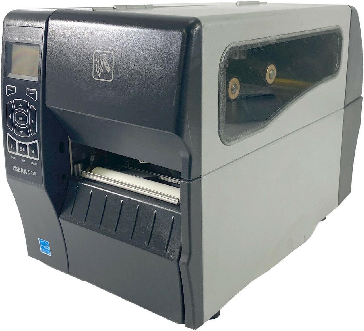 Zebra ZT230 Thermal Transfer Industrial Barcode Printer 300dpi USB UPS Frw