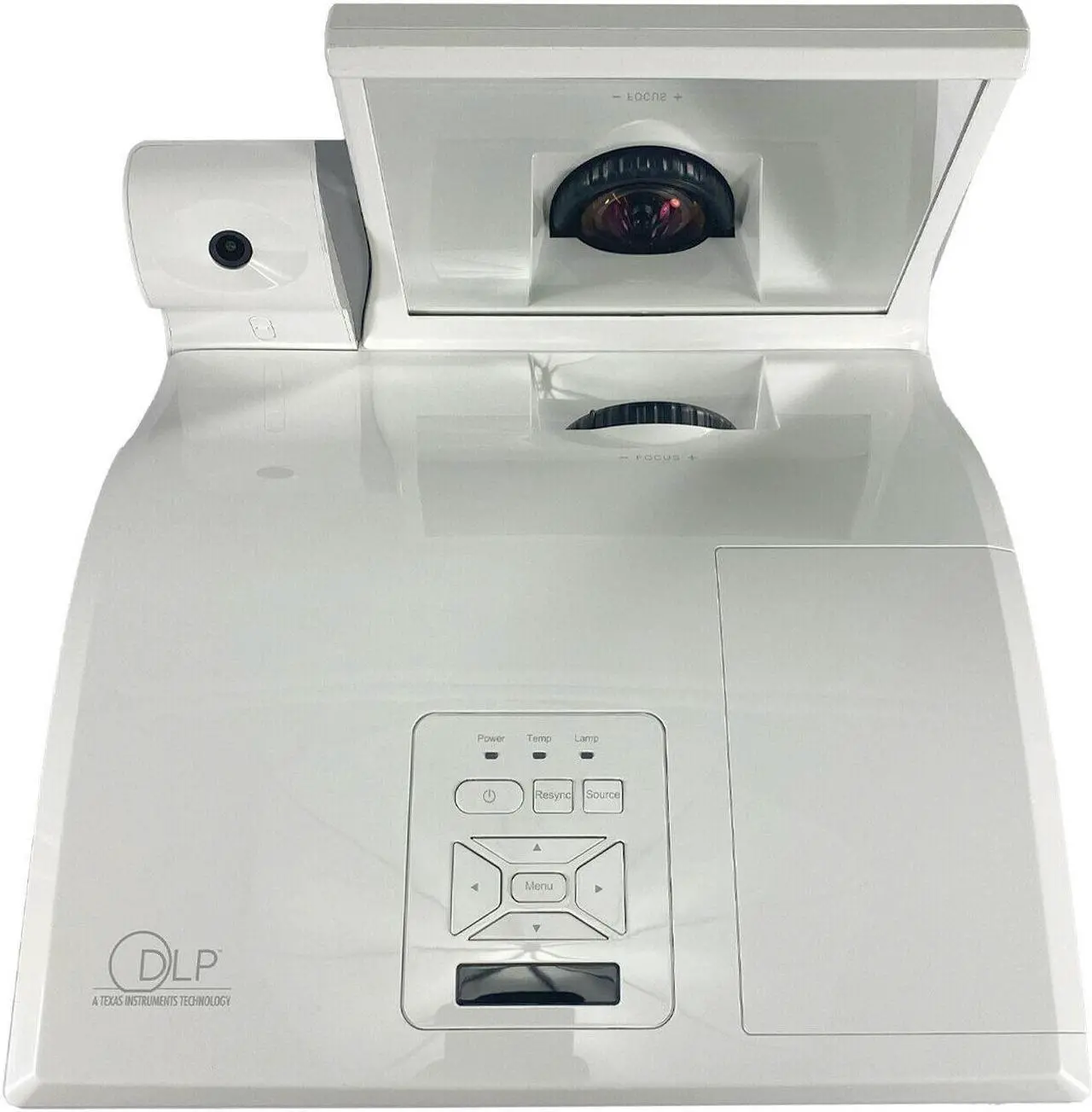 Alt view image 5 of 6 - Mimio DLP Projector Ultra Short Throw Bright Color for Bar 1080p For Home and Office Multipurpose Use w/Bundle