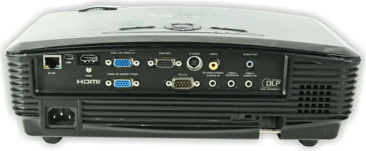 Alt view image 2 of 4 - Optoma TX542-3D DLP Projector 2800 ANSI HD 1080p HDMI 3D Ready w/Accessories