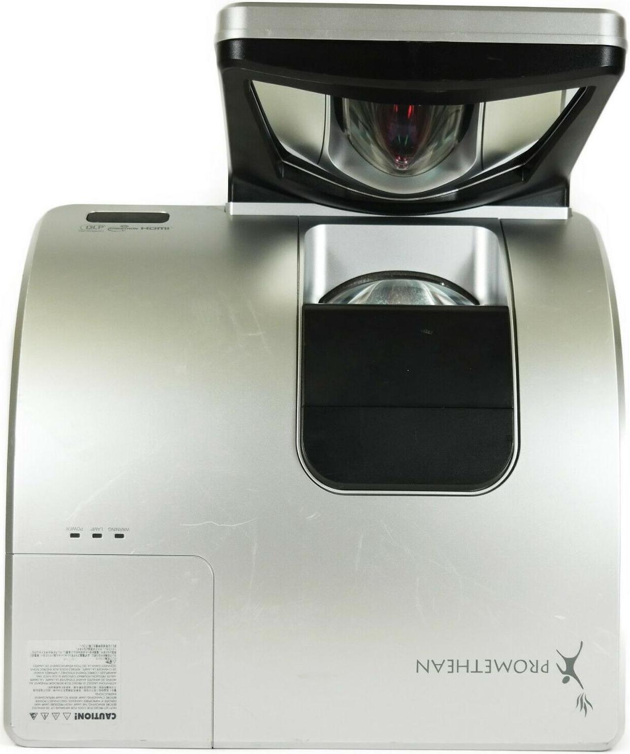 Alt view image 5 of 6 - Promethean EST-P1 DLP Projector Ultra Short Throw 3000 ANSI HD HDMI 1080i bundle