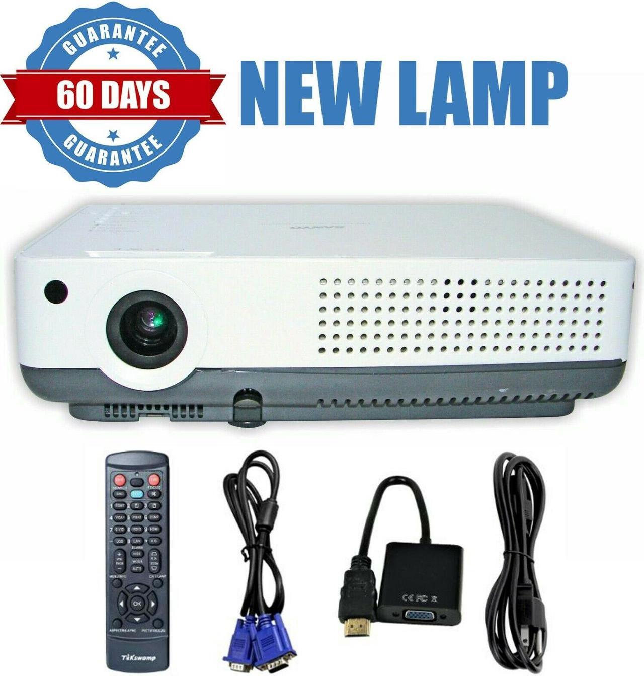 Main image of Sanyo PLC-XW55 LCD Projector XGA Portable - New Lamp w/Accessories