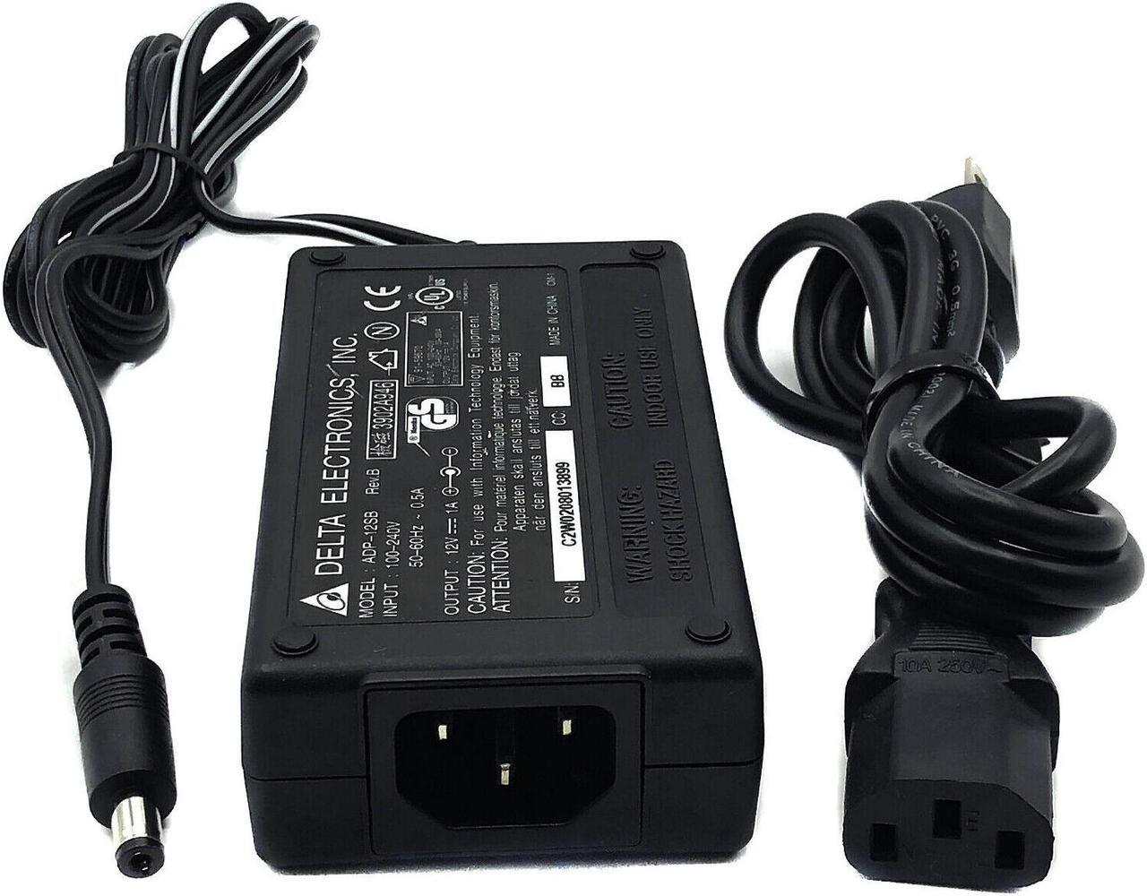 Alt view image 4 of 5 - Genuine Delta ADP-12SB Rev.B AC Adapter 12V 1A Power Supply 12W W/Cord OEM
