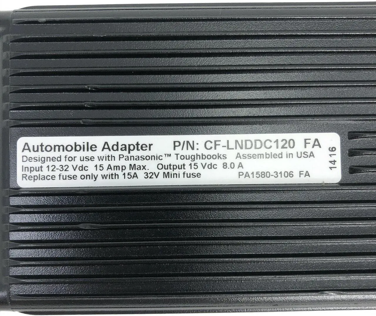 Alt view image 2 of 4 - OEM LIND Car Adapter Panasonic Toughbook CF-73 CF-74 CF-U1 FZ-G1 FZ-A1 No Cords