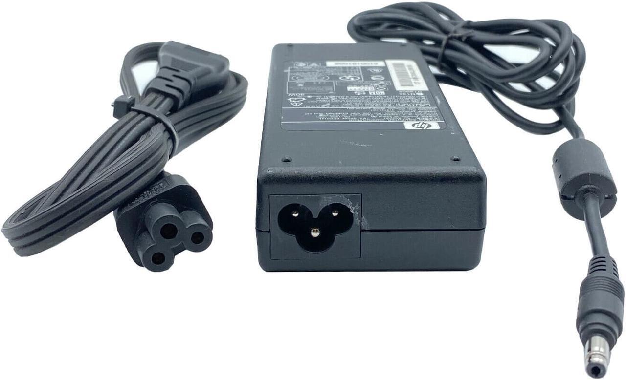 Alt view image 4 of 4 - Genuine HP 90W AC Adapter for Pavilion Laptop DC895A DV1130 DV6100 w/Cord OEM