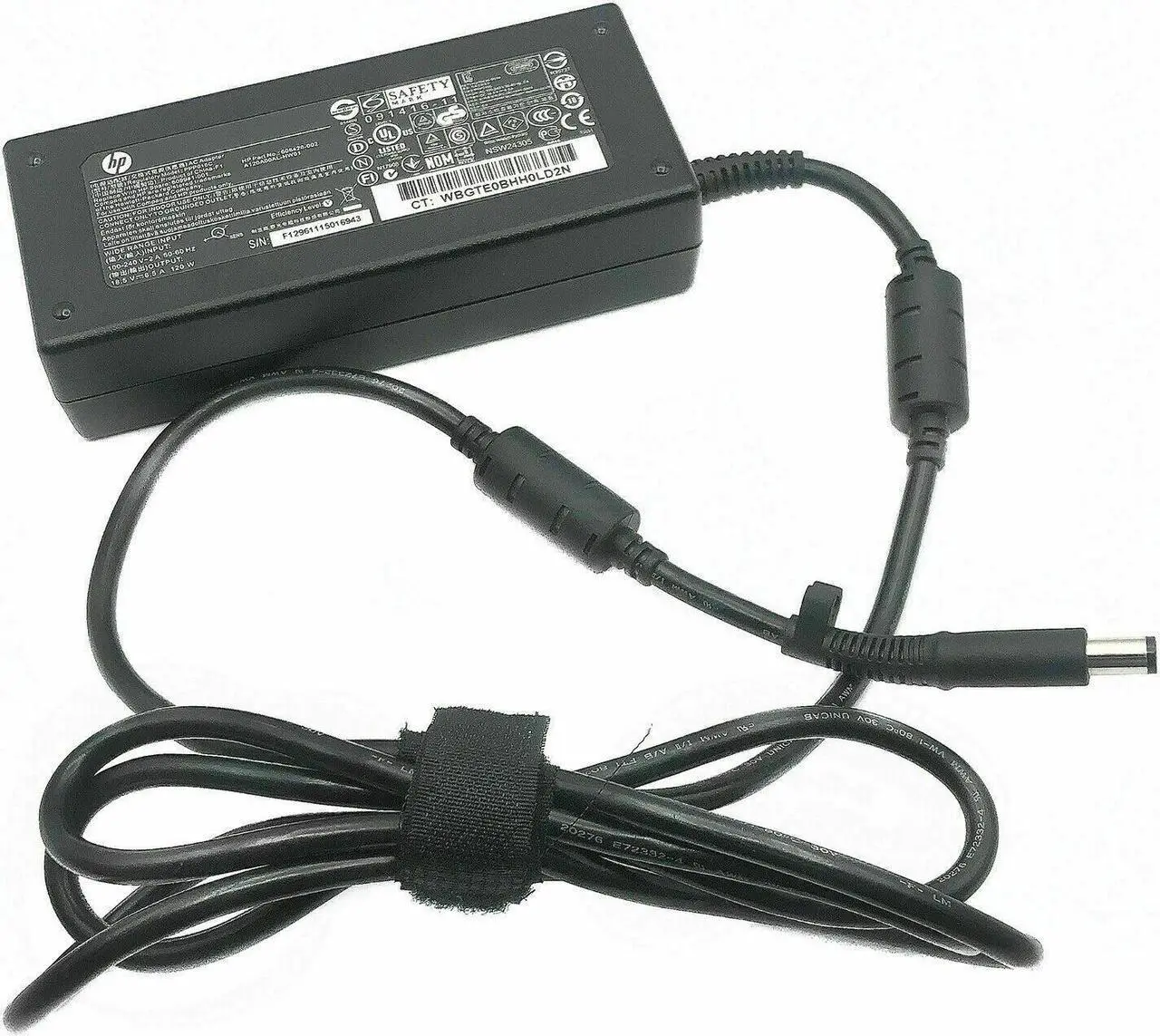 Main image of Genuine HP 120W AC Power Adapter EX978AV ED519AA#ABA EX978AV#ABA w/Cord OEM