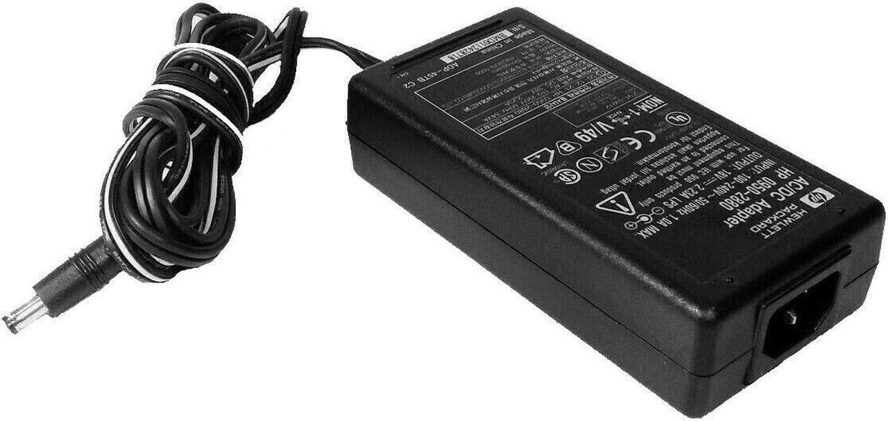 Alt view image 4 of 5 - Genuine HP AC/DC Adapter for DeskJet 810C 840C 940C Printer Power Supply w/Cord