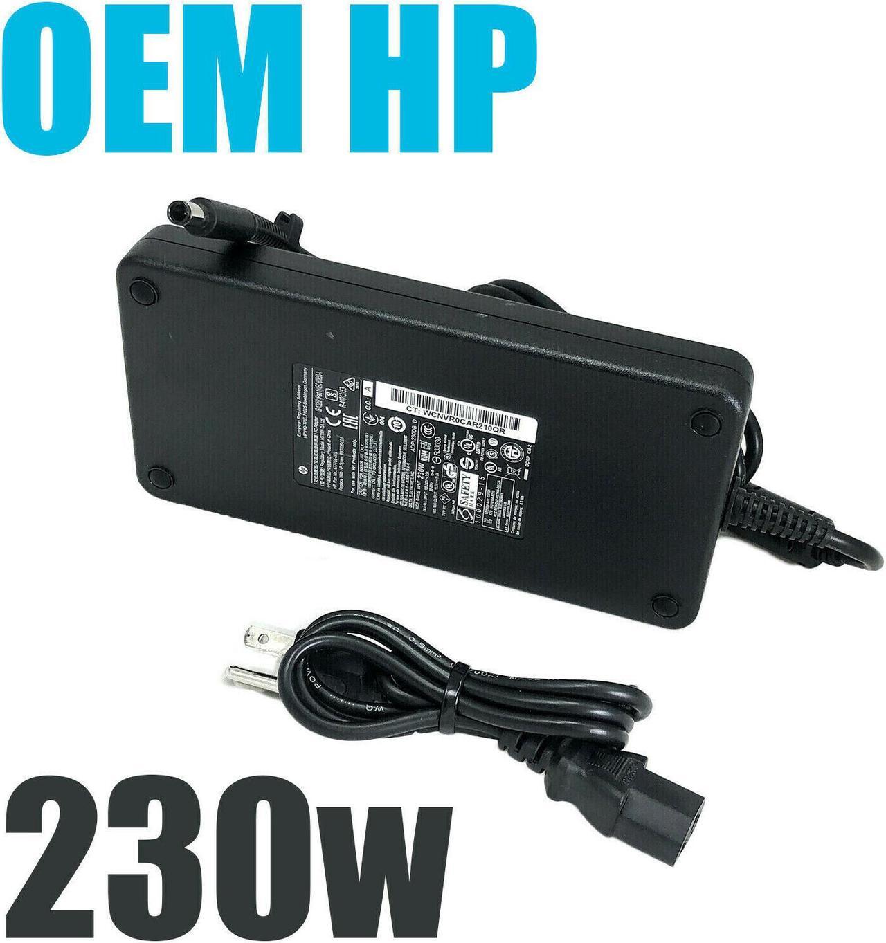 Main image of Authentic HP AC Adapter 230W for Omen Laptop 17-AN111NG 17-AN115NF w/Cord OEM