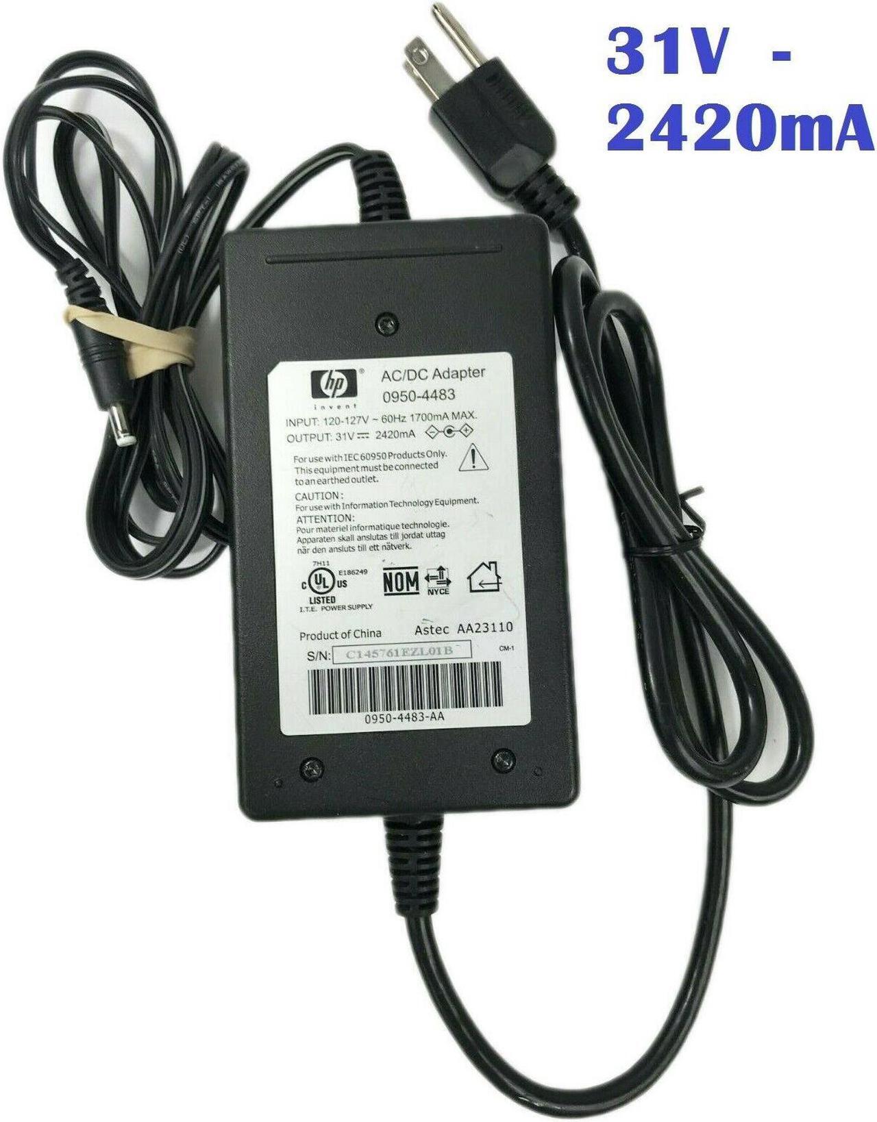 Main image of Authentic AC/DC Adapter 31V HP Photosmart 2608 2610xi Printer Power Supply Cord