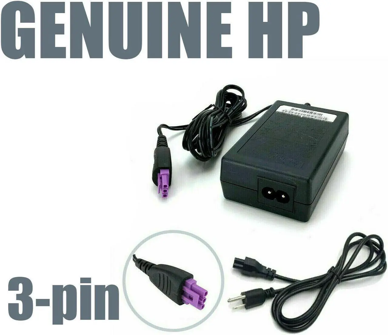 Main image of HP Photosmart D7100 D7160 Printer Power Supply 0957-2259 AC Adapter w/Cord OEM