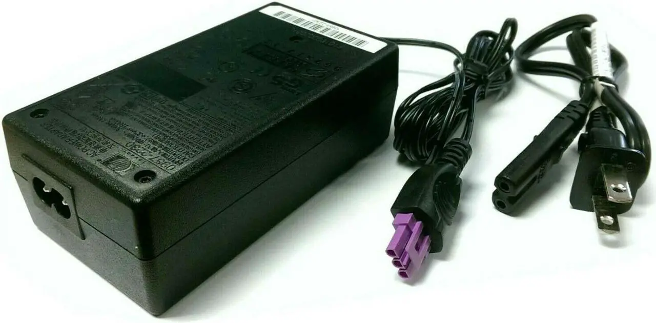 Alt view image 2 of 5 - HP Photosmart D7100 D7160 Printer Power Supply 0957-2259 AC Adapter w/Cord OEM
