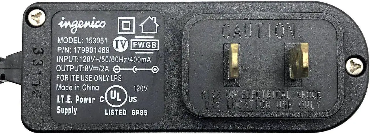 Alt view image 5 of 5 - Authentic Ingenico Power Supply Charger for Magic Sing ET-23KH ET23KH ET-23000H