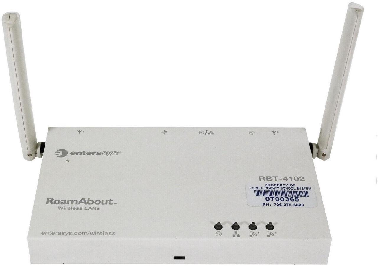Main image of Enterasys RBT-4102 RoamAbout Wireless Access Point w/ Wall Mount Plastic Cover