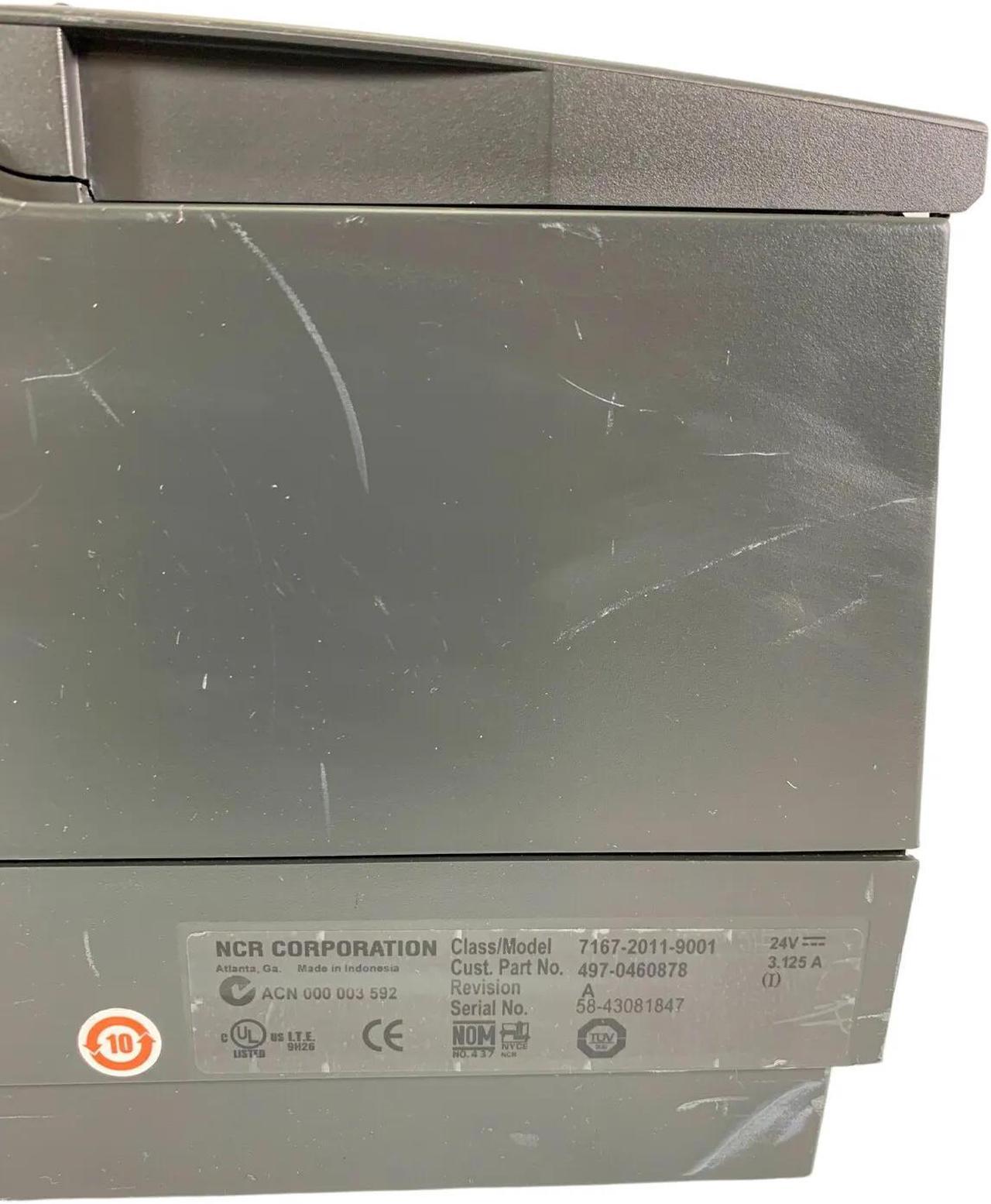 Alt view image 4 of 7 - NCR 7167-2011-9001 Real POS Multifunction MICR Thermal Printer USB + AC Adapter
