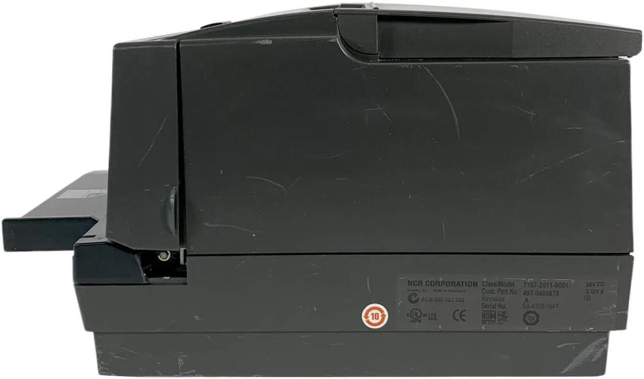 Alt view image 5 of 7 - NCR 7167-2011-9001 Real POS Multifunction MICR Thermal Printer USB + AC Adapter