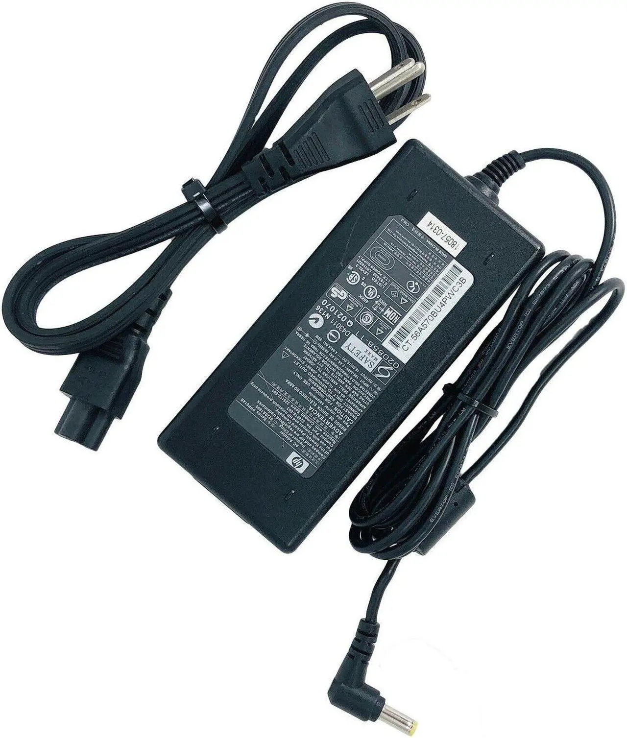 Alt view image 4 of 6 - Genuine 90W HP AC DC Adapter for Compaq Presario 1500 PP2140 R3000 PP2160 w/Cord