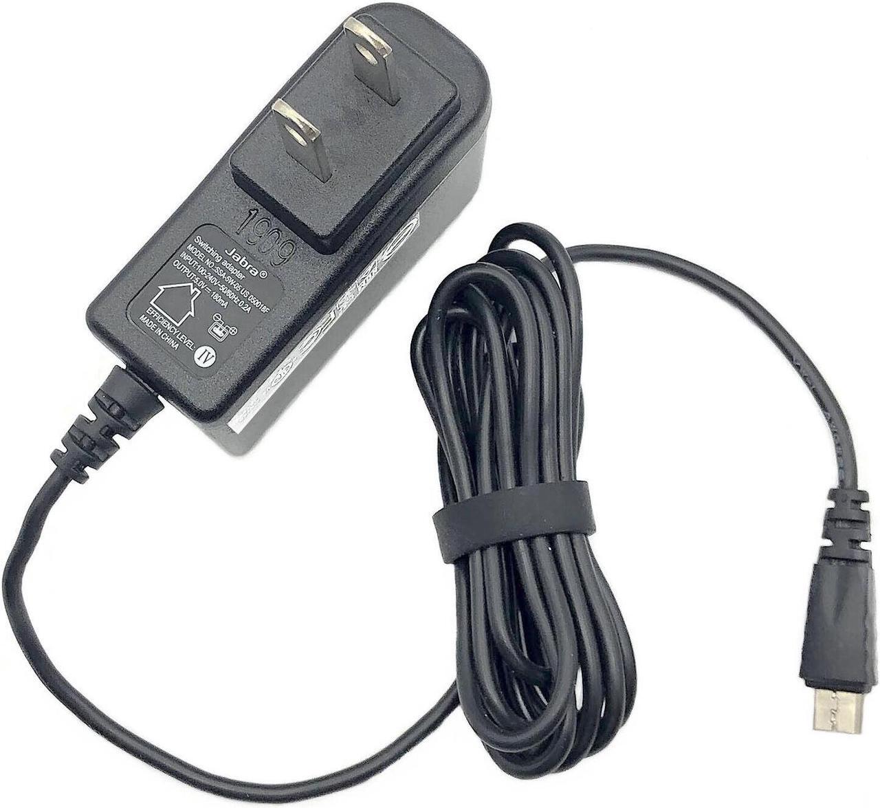 Alt view image 5 of 7 - Jabra SSA-5W-05 US 050018F Micro-USB Power Supply for Jabra BT125 BT2020 Headset Model  Genuine