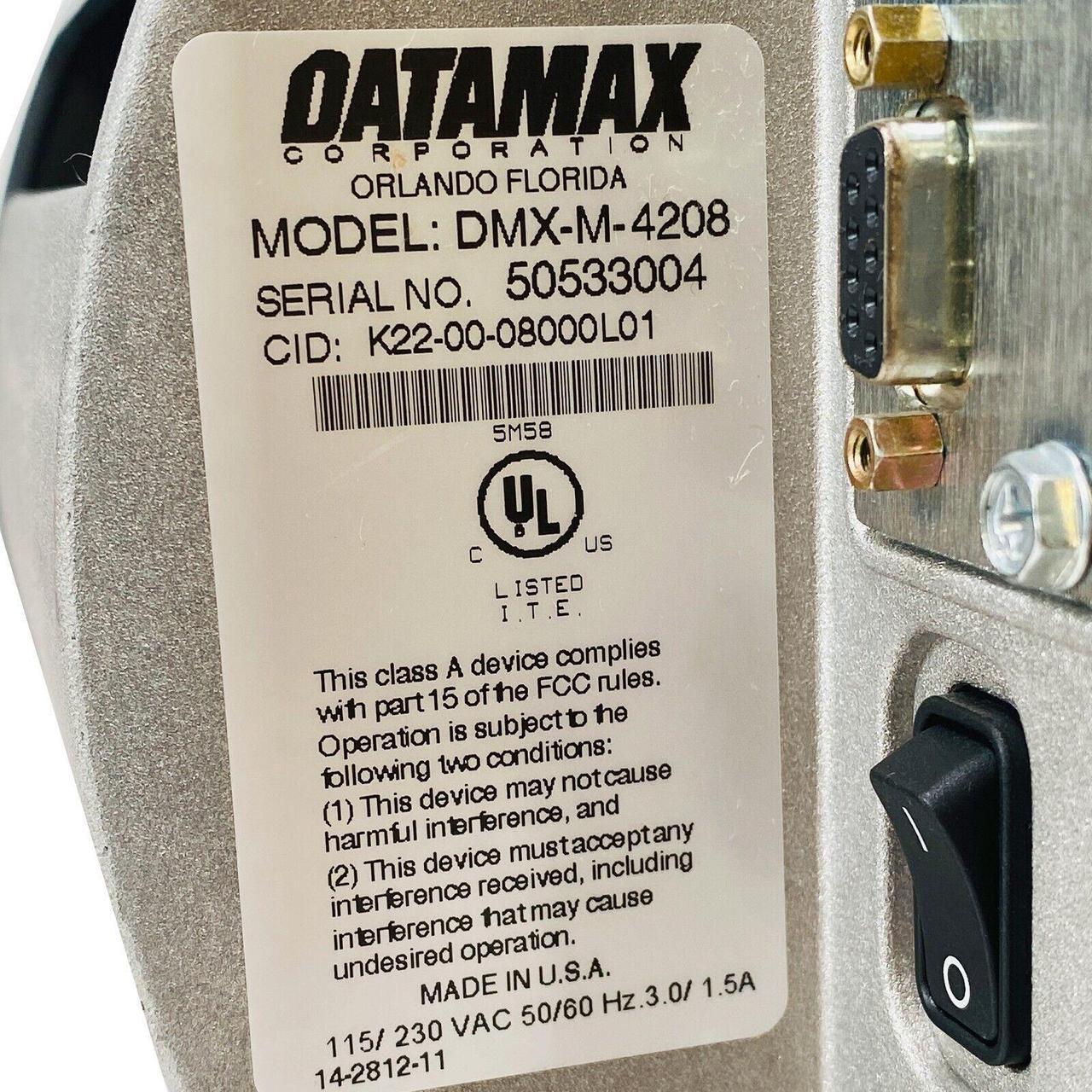 Alt view image 5 of 7 - Datamax M-4208 Direct Thermal Barcode Label Printer USB LAN Serial Parallel