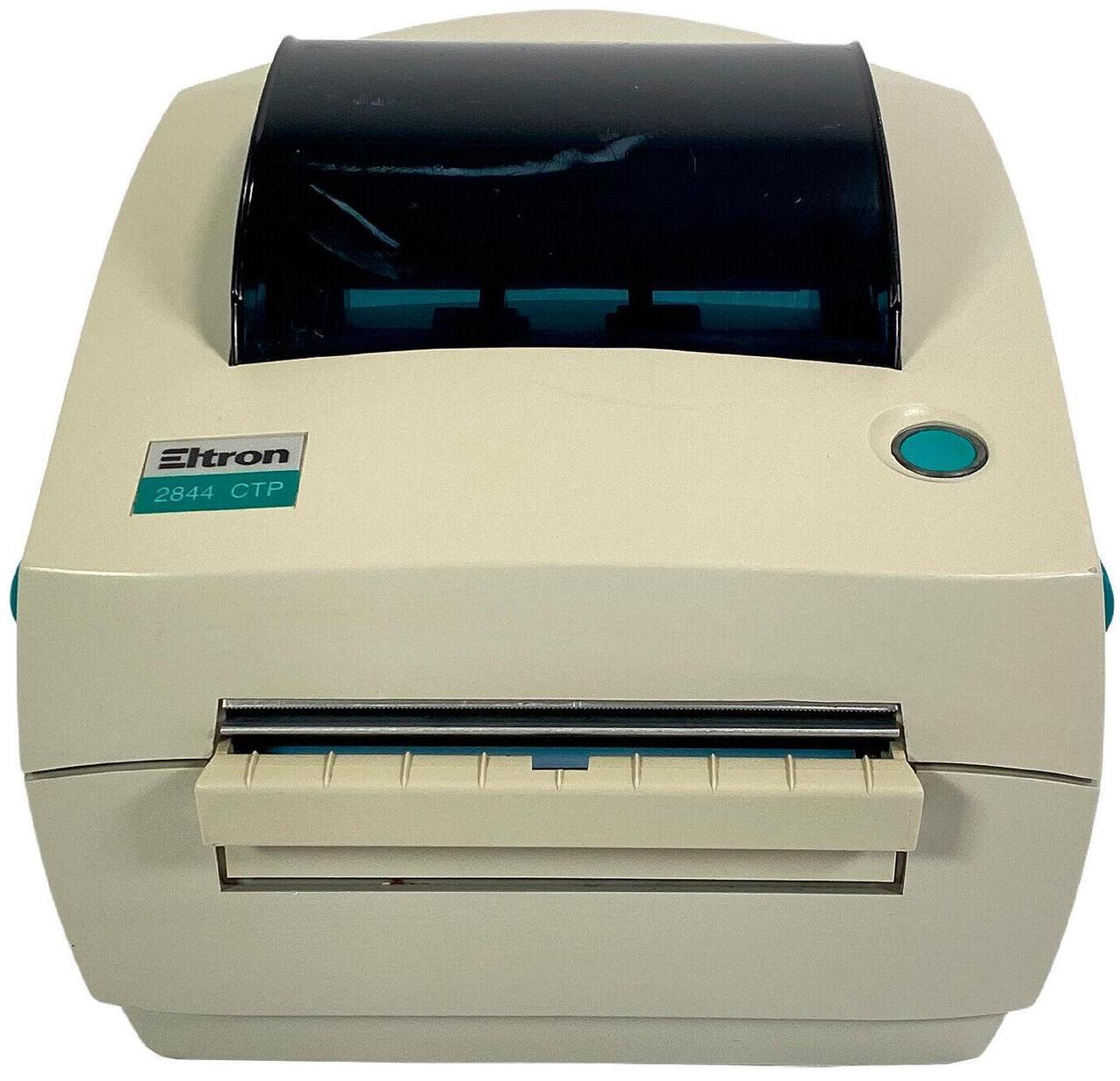 Alt view image 7 of 7 - Eltron UPS LP2844 CTP Direct Thermal Barcode Printer USB Serial Parallel