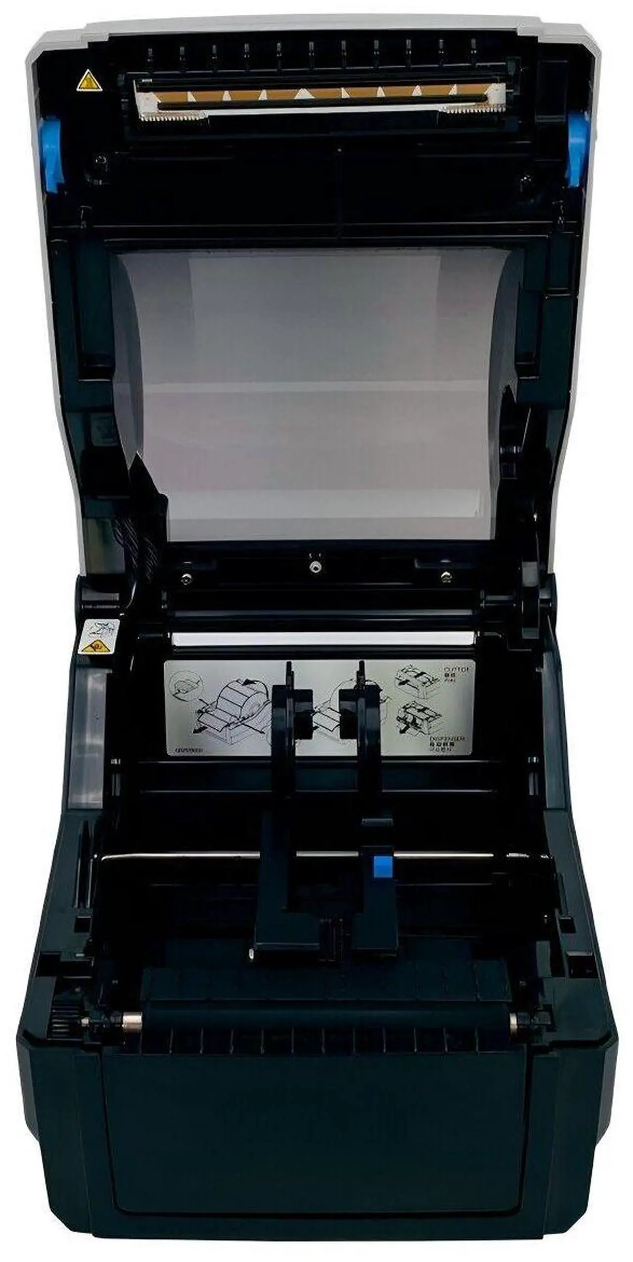 Alt view image 2 of 7 - SATO CG408DT-LAN Compact Direct Thermal 4x6 Barcode Label Printer Ethernet USB