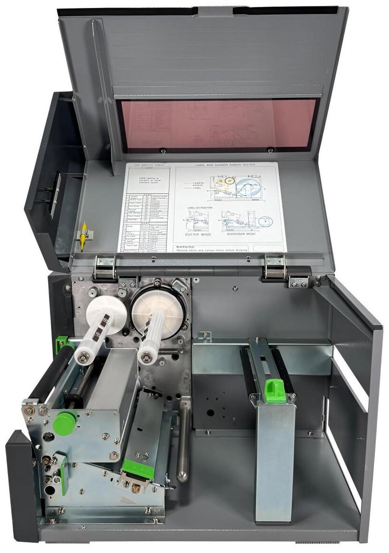 Alt view image 2 of 7 - SATO CL612e 6" Wide Network Thermal Transfer Label Printer 300 dpi Ethernet