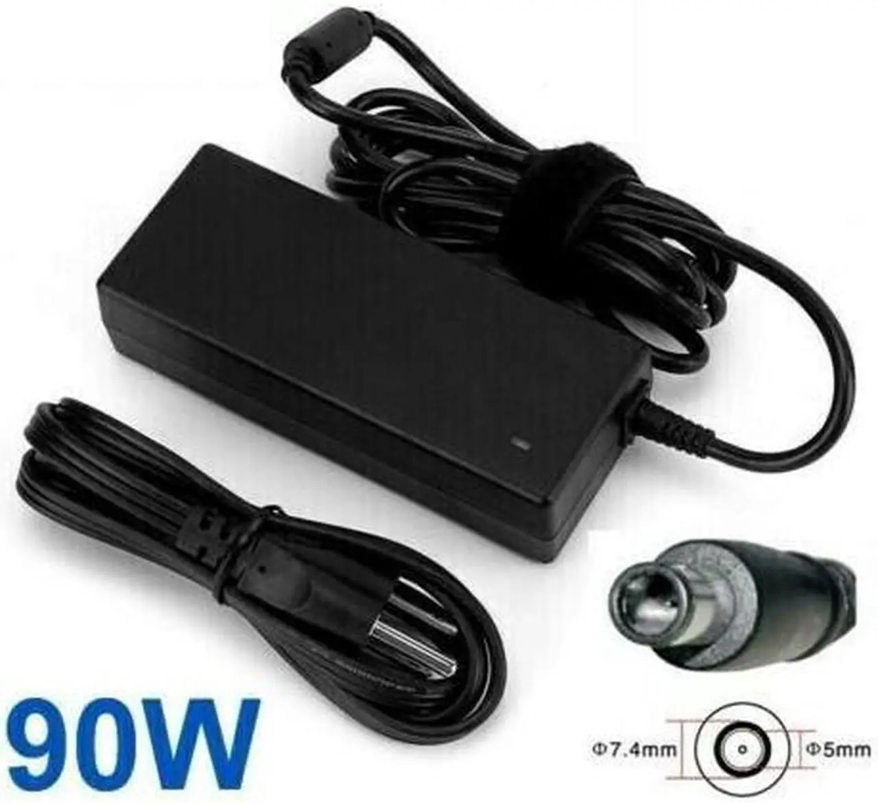 Main image of Genuine Dell AC Adapter Power Supply Charger 19.5V 4.62A 90W YY20N FA90PM111   MV2MM LA90PS0-00 6KXKH AA90PM111 for Laptop LATITUDE E5500 E6400 E6400 for INSPIRON 1525 1526 1535 1720  w/PC OEM