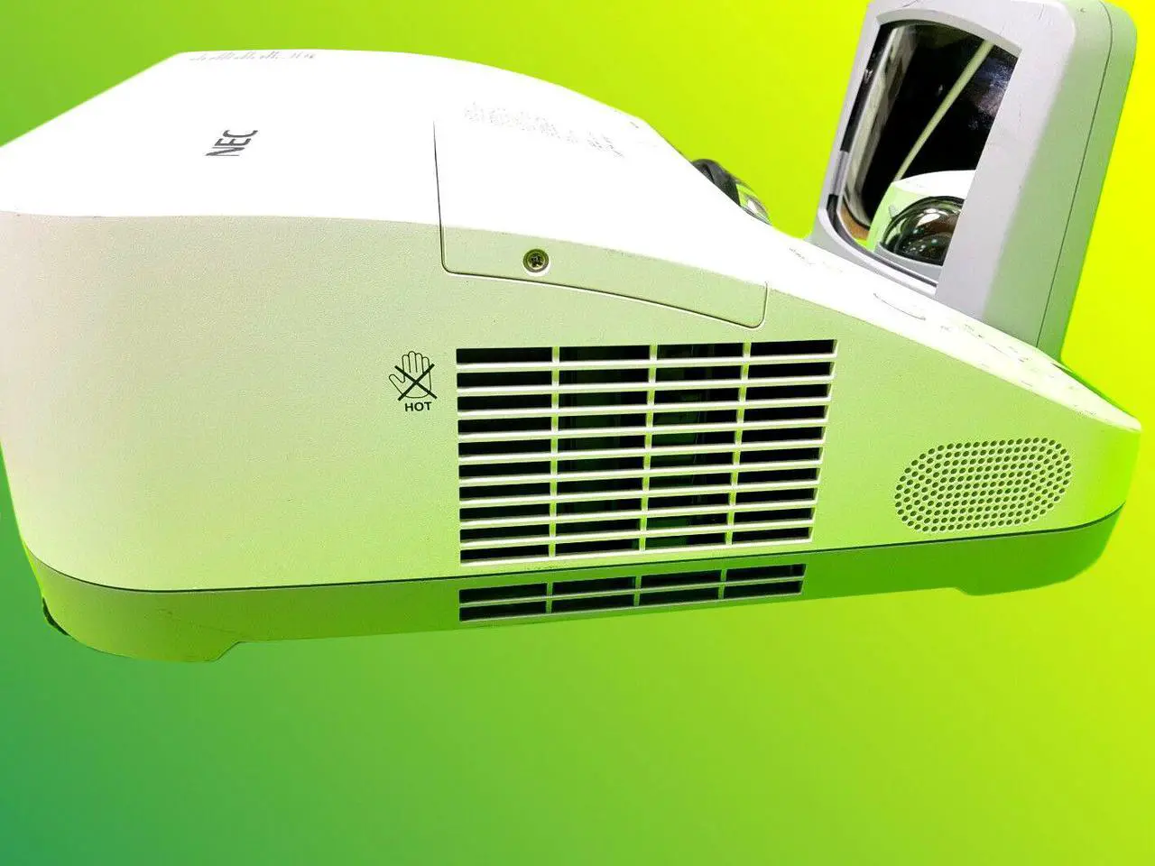 Alt view image 4 of 7 - NEC U300X DLP Projector Ultra Short Throw 3000 ANSI Lumens 1024 x 768 HDMI bundle Accessories