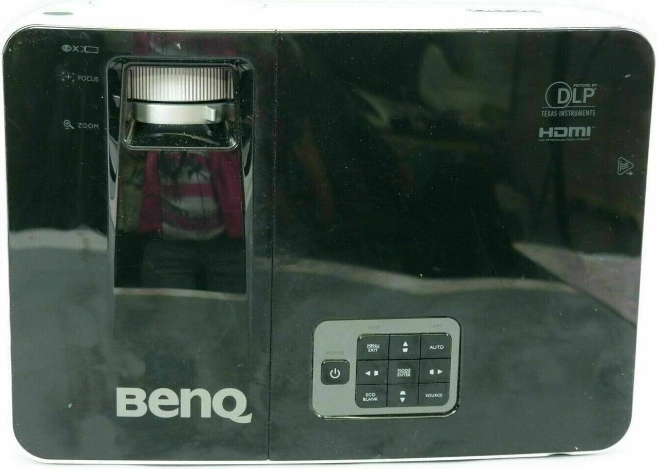 Alt view image 5 of 6 - BenQ MX723 DLP Projector 3700 ANSI Lumens Meeting HD 1024x768 1080i HDMI 3D Home Theater Professional Streaming with Accessories bundle