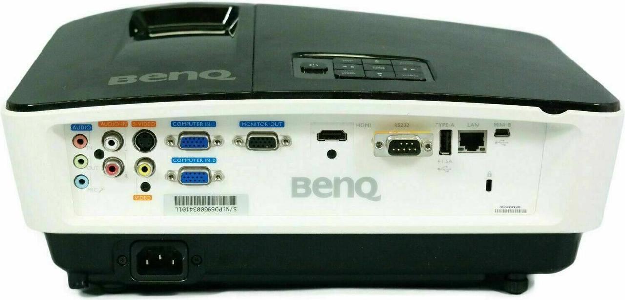 Alt view image 3 of 6 - BenQ MX723 DLP Projector 3700 ANSI Lumens Meeting HD 1024x768 1080i HDMI 3D Home Theater Professional Streaming with Accessories bundle