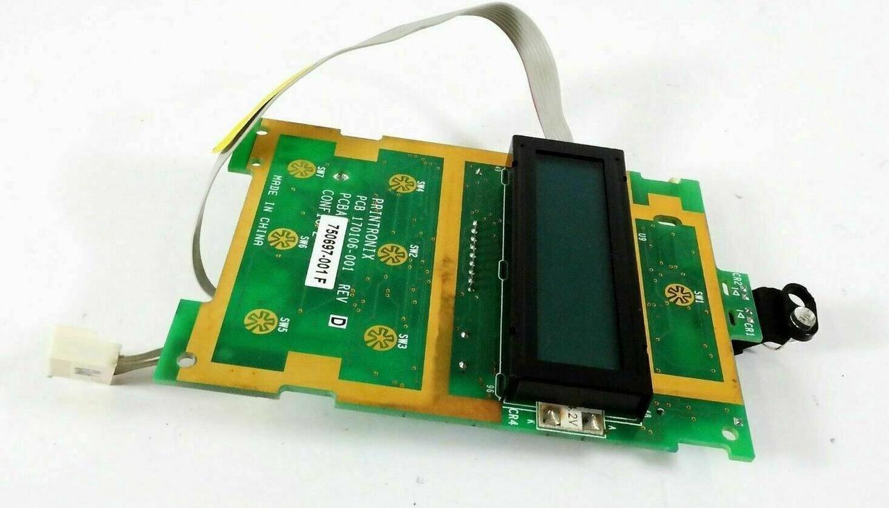 Alt view image 3 of 4 - Printronix T5308 PCB 170106-001 Rev.D Control Panel Board 4400  for Thermal Label Printer OEM