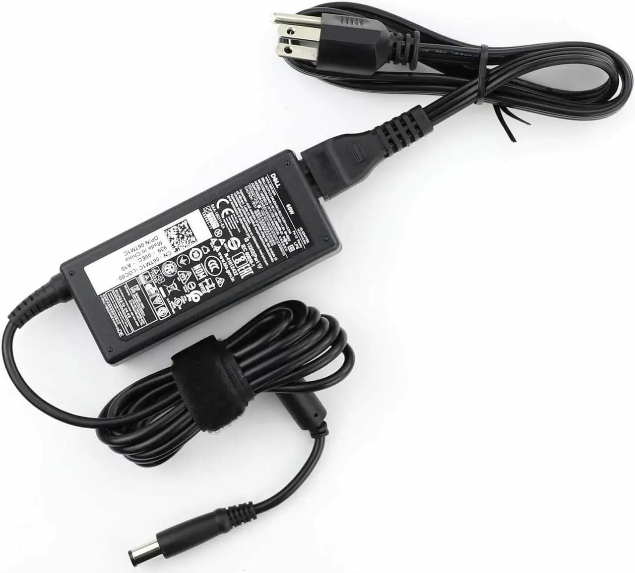 Alt view image 2 of 4 - Genuine Dell 65W PA-12 AC Power Adapter Charger Chromebook 11-3180 3189 W/Cord