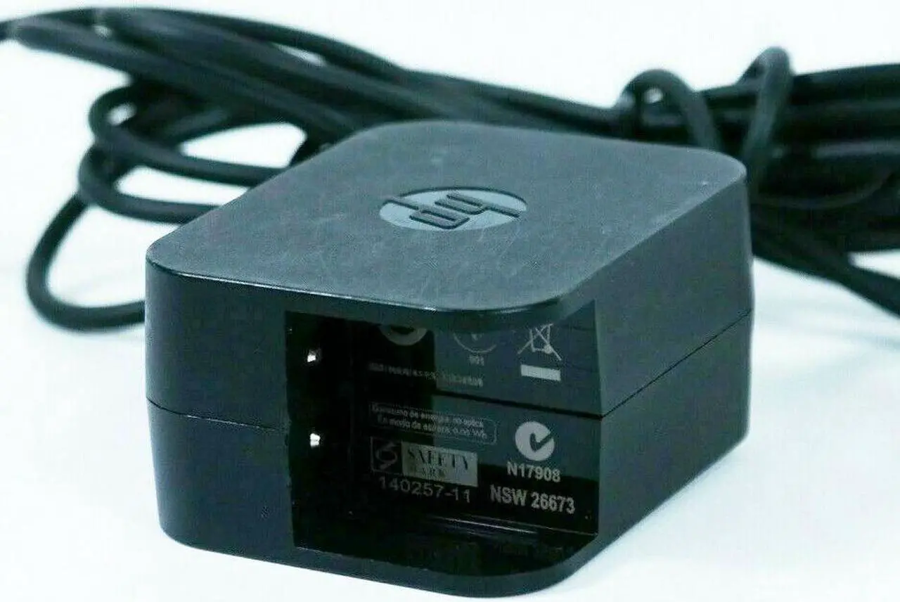 Alt view image 2 of 3 - Genuine HP AC Power Adapter for Chromebook 11 CB2 F2J07AA Laptop No Plug OEM